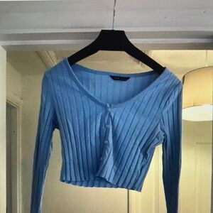 Women's Blue Cardigan